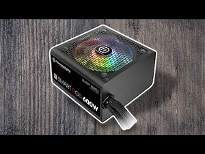 PSU Paper Clip Test | Thermaltake Smart RGB 600W PSU
