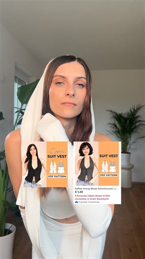 @patterncouture_ on Instagram: "Thanks to our community we discover a lot of shops on Etsy trying to steal our patterns… They usually use creepy AI filter to replace my face and pretend the patterns were theirs. I truly hope these sellers understand one thing: 👉 It’s important to sell your own work. Not the creations, ideas, and hard work of others. Thank you to everyone who keeps an eye out and supports original designers. 🙏 P.S. this shop got banned"