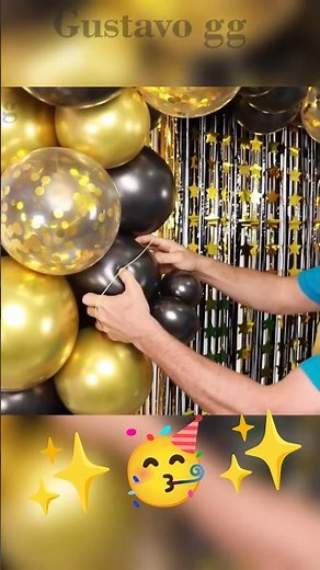 ✨ Balloon decoration ideas 🤩 birthday decoration ideas at home - baloon