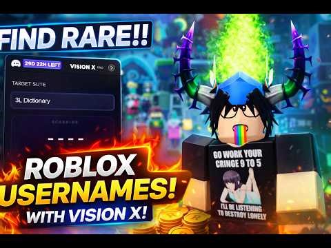 Vision X – Roblox Username Hunter Showcase
