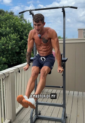 Master your bodyweight with this power tower. Practice pull ups, dips, leg raises, and push ups daily! The height is adjustable so it will fit any room or height of person (I am 6ft). It’s affordable and portable, yet sturdy too! Go check the link in the bottom left corner of the video. #powertower #pullups #dips #chestworkout #backworkout #bodyweighttraining