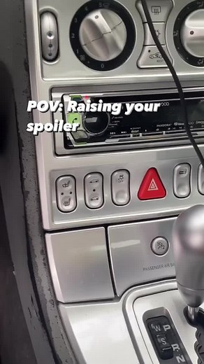 Showing Some Love with a Chrysler Crossfire Spoiler