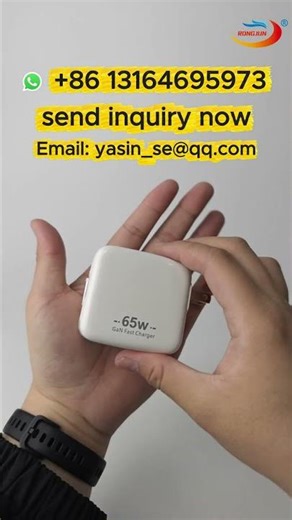 High quality GaN fast charger supplier from China #smartphone #fastcharge #quickcharging