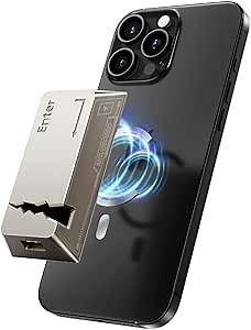 MOVE SPEED 2TB Portable SSD with Apple Find My Tracking & Magnetic Suction — 2060MB/s Read, iPhone 15/16/17/PC Compatible, Zinc Alloy Ultra-Light Design