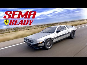 Ferrari-Powered DeLorean is Ready to Conquer SEMA