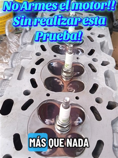 Prueba esencial antes de armar motor Toyota - Diagnóstico y reparación