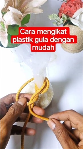 cara mengikat gula dengan cepat #videoshort #idekreatif #tutorial
