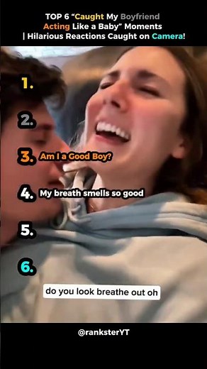 TOP 6 “Caught My Boyfriend Acting Like a Baby” Moments | Hilarious Reactions Caught on Camera!
