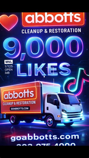 When disaster hits, Abbotts Cleanup & Restoration is ready—24/7. 🔥 Fire & smoke damage 💧 Water & flood cleanup 🦠 Mold remediation & hazmat cleanup 🏠 Contents pack-outs, storage & full reconstruction Residential and commercial. From emergency response to full rebuild, we handle it all—so you don’t have to juggle multiple companies. 📈 One of our TikToks just hit 9,000 likes—because real work, real results, and real stories connect. Locally owned. Industry certified. Five-star reviewed. When y