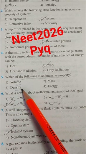 Thermodynamics #class12 #neet2026 #chemistry #shortsfeed #dhurandhar