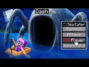 Playing As Sea Monsters To Troll My Friend in Minecraft
