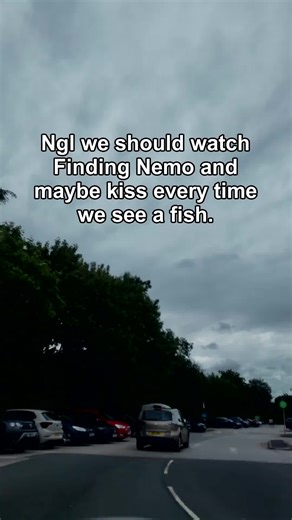 Okay hear me out - Finding Nemo, snacks, cuddles, and a kiss every time a fish appears 🐠😂 #romantic #funnyuk #relationship #love #vibes