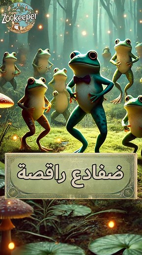 14K views · 206 reactions | ليه الضفادع بترقص وتشاور بإيديها ورجليها؟ #حيوانات #ضفادع #معلومات #الحياة_البرية | Zookeeper - الحارس | Facebook