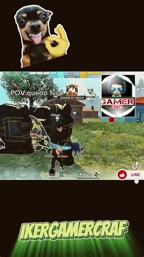 ¡Mi compa es un HACKER con la M500! 💀( 4vs1 EPICO ) #FreeFire #M500 #FreeFireHighlights #ShortsFF