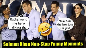 441K views · 16K reactions | Nepotism ka bada case, Mein Aata tha late, jata tha jaldi - Salman Khan's Funny Moments  At Sikandar Trailer Launch #salmankhan #sikandar #movietalkies #bollywood #funny #nepotism #ARMurugadoss | Movie Talkies | Facebook
