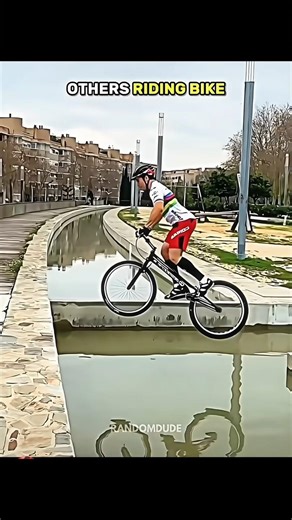 NORMAL BIKE RIDING VS PRO BIKE RIDING 🍷🗿 #voice