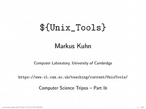 Department of Computer Science and Technology – Course pages 2019–20: Recordings