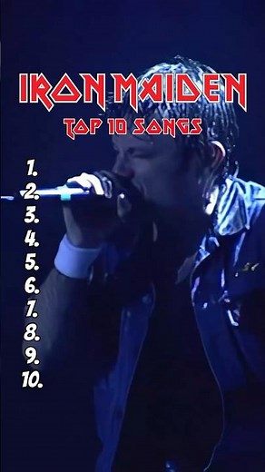 Top 10 Iron Maiden Songs! #ironmaiden #heavymetal #metal #metalmusic