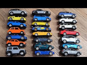 22 Model Cars Reviewed in Hands \\ Different Car Brands