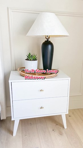 DIY Thrift Store Lamp Makeover