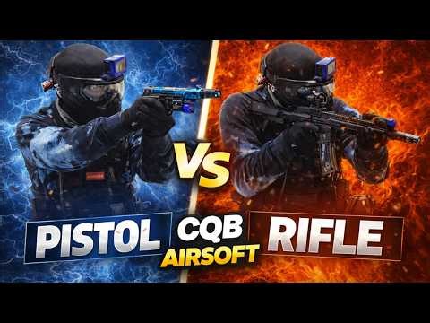 Which Is Actually Better? | Hi-Capa vs M4 for Indoor Airsoft | Airsoft Funny Moments and More (61)