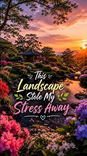 This Landscape Stole My Stress Away🍃 #Peace #NatureVisuals