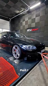 BMW E92 335d 286ps Stage2 DP Rail R90 BIG Cooler #bmwe92 #335d #stage1 #chiptuning #hamownia | ECUsport