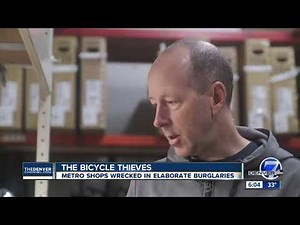 Thousands of dollars in bicycles stolen as thieves target nearly a dozen metro Denver bike shops
