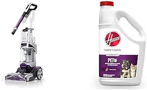 Hoover SmartWash Automatic Carpet Cleaner Machine with Spot Chaser Stain Remover Wand, Shampooer Machine Paws & Claws Deep Cleaning Carpet Shampoo, Concentrated Machine Cleaner Solution