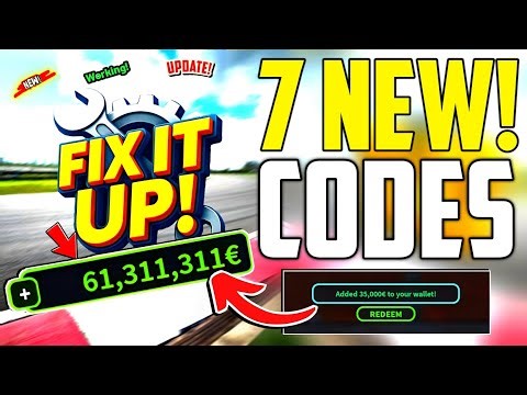 ⚠️RACES!💥[CODE]⚠️ FIX IT UP ROBLOX CODES MARCH 2026 - FIX IT UP CODES