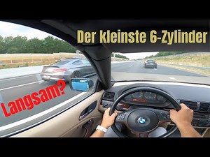 POV | BMW E46 Cabrio 320ci | Fahreindruck auf der Autobahn