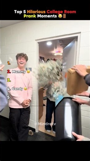 Top 5 Hilarious College Room Prank Moments (Roommate Got Flamed!) 😂🚪