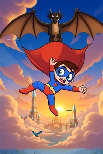 “Superhero Flying with a Dragon but Loses Grip”😂🐉 #heroFunZone #funny #comedyshorts #viralshorts #ai