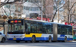 [独苗样车 大福后动力总成的小福后]北京公交418路BJ6160C6CCD运行视频 搭载依维柯Cursor 8天然气发动机 Allison T325R(6AT)