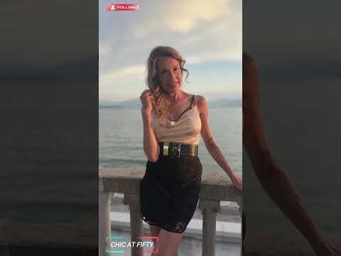 CLAUDIA SANTORO 💖 Natural & Beautiful Older Women Over 50