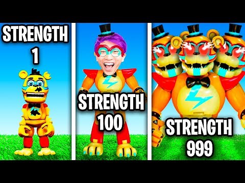Upgrading GLAMROCK FREDDY Into The STRONGEST MAN EVER!? (GTA 5)