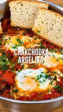 ALGERIAN SHAKSHUKA – EGGS POACHED IN A RUSTIC SAUCE