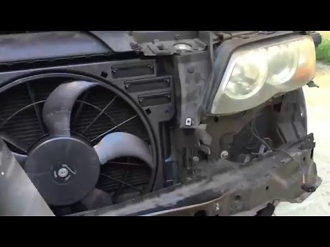 BMW X5 Replacing Auxiliary Fan (E53 after 10/03)