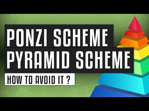 🔺 Ponzi Scheme and Pyramid Scheme | How to avoid it?