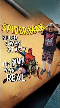 Spider-Man Couldn't Save Her #gwenstacy #marvel