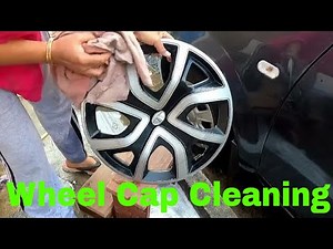 How To Clean Car Wheel Caps at Home #cardetailing #wheelcap ‪@supercyberautomotivetravel‬