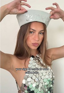 DIY Sailor Hat Sewing Tutorial from Etsy Pattern