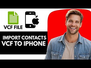 How to Import Contacts to iPhone from VCF File