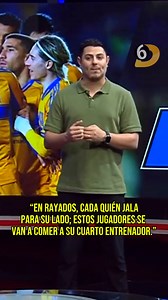 “La realidad regia: Tigres está feliz y Rayados, infeliz. Tigres es segundo lugar general y Monterrey, noveno; misma tendencia del torneo pasado. En Rayados, cada quién jala para su lado; estos jugadores se van a comer a su cuarto entrenador.” 🎙️Roberto Barocio en #FuerteRasoYColocado. | Multimedios Deportes