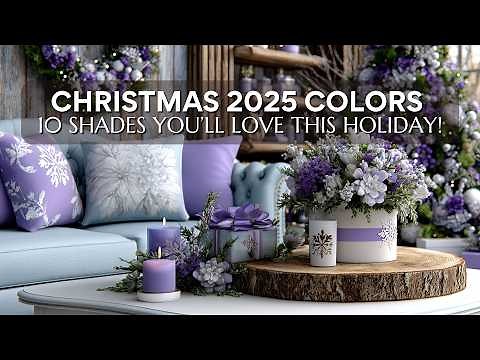 Christmas 2025 Color Palette: Shades That Will Rule the Holidays | Biggest Christmas Trends