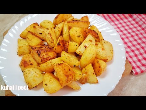 Mladi krompir iz rerne koji ćete često praviti 💧 krompir u papiru