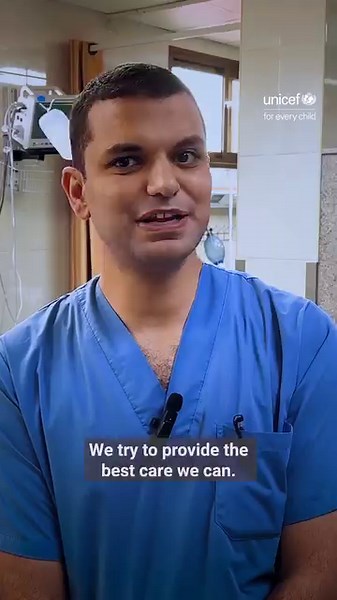 A surge in patients. A shortage of beds. A severe lack of medicine and equipment. A doctor explains the insurmountable challenges hospitals are facing in Gaza. Our teams are continuing to do everything they can to reach children with the life-saving support they need. UNICEF is calling for an immediate humanitarian ceasefire. | UNICEF Australia
