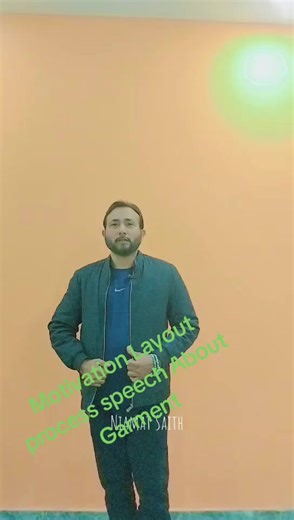 Garment Industry Process Work Speech Layout