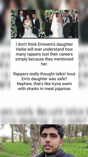 I don't think Eminem's daughter Hailie will ever understand how many rappers lost their careers