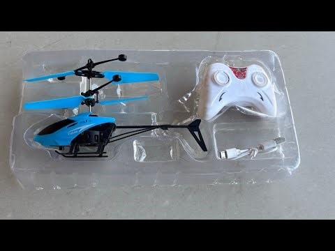 New RC Helicopter Remote Control 🚁 | Unboxing, First Look & Imaging Test